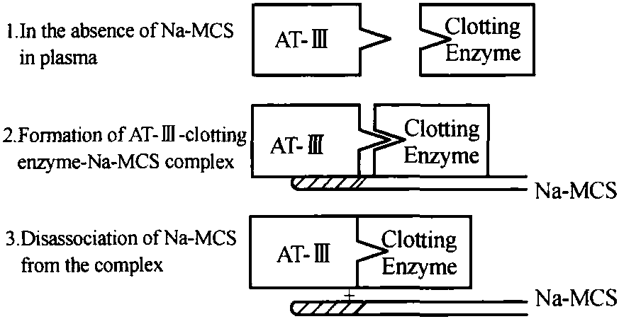 6 Anticoagulant Property of a Semi-synthesized Sodium β-1，4-glucan Sulfate